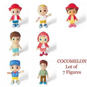 Cocomelon Figure Lot of 7 Kids Learning Toys